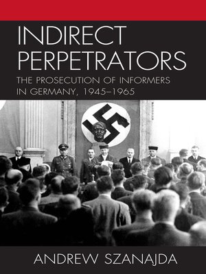 cover image of Indirect Perpetrators